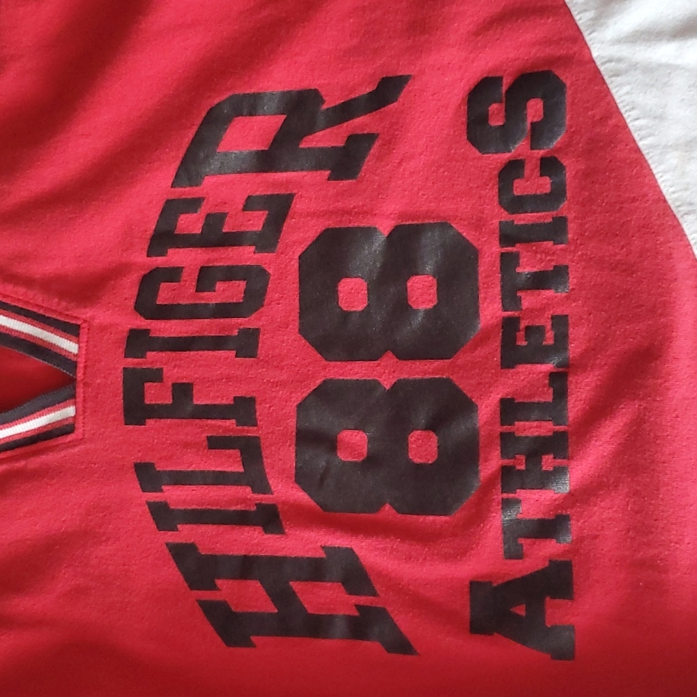 Vintage 90s Tommy Hilfiger Athletics Polo Shirt - Rare Find - Picture 2 of 10